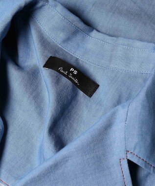 Paul Smith シャンブレー 半袖シャツ ライトインディゴ