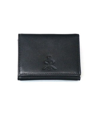 Regalo Felice 【最高級レザー使用】三つ折りウォレット / REGALO BK(ブラック）