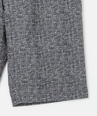 JOSEPH ABBOUD 【イージーケア】ウエストも伸びる！ライトウェーブ ハーフパンツ グレー系