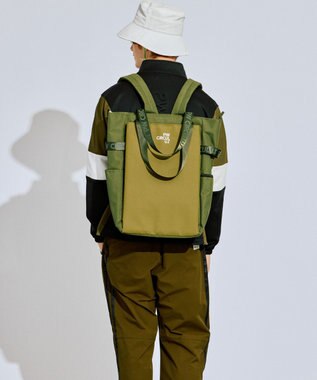 PW CIRCULUS 【UNISEX】NEW！　2WAYトートバッグ  ゴルフ カーキ系