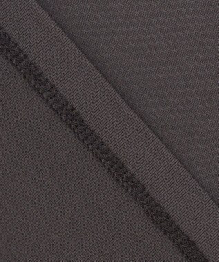 23区 【汗じみ防止/速乾性】フレンチスリーブ  IT Tシャツ ダークブラウン系