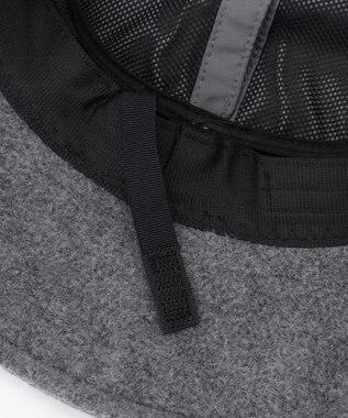 JOSEPH ABBOUD MOUNTAIN 【折り畳み可】ハイカウントマイクロフリース ハット グレー系