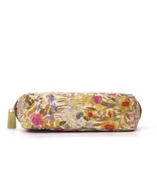 Regalo Felice 【リバティ柄 / 撥水加工】ポーチ / REGALO IV(アイボリー)