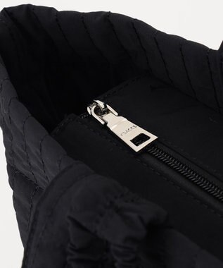 Y'SACCS 【Y’SACCS vous et】ギャザーハンドル2WAYヌビバッグ ブラック