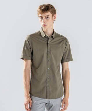 JOSEPH HOMME ＜新色追加＞【ストレッチ】ハイゲージコットンジャージー 　レギュラーカラーシャツ