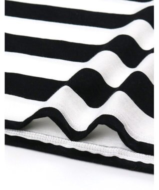 WACOAL ワコール_リラックス＆スリープ ネグリジェ 4分袖 綿100%(本体) PEANUTS スヌーピー ロング丈(ふくらはぎ付近) レディース FNT156 /ワコール ブラック