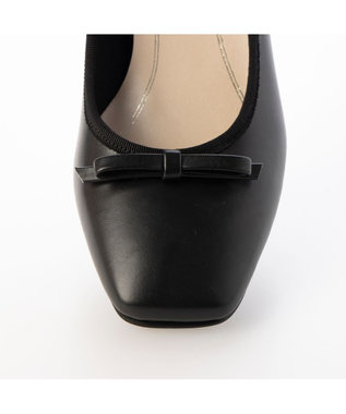 Riz raffinee <Riz raffinee>【レイン対応】リボンパンプス ブラック