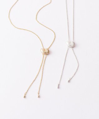 Pisceans クラウドスライドネックレス マットゴールド