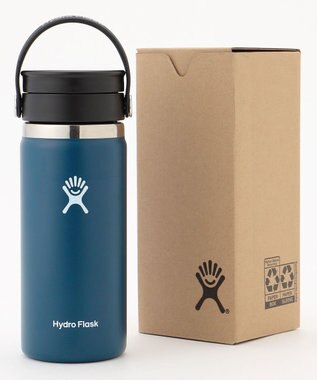 JOSEPH ABBOUD MOUNTAIN 【HYDRO FLASKコラボ 】 FLEX SIP WIDE MOUTH ステンレスボトル ネイビー系