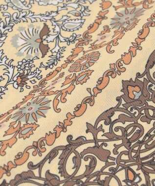 J.PRESS YORK STREET 【WOMEN】サークルタイル スカーフ イエロー系5