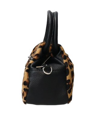 INTER-CHAUSSURES 【ANDREA CARDONE ITALI】異素材コンビハンドバッグ マルチコンビ