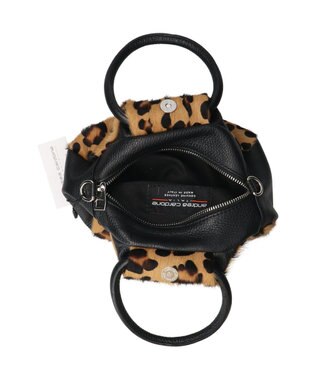 INTER-CHAUSSURES 【ANDREA CARDONE ITALI】異素材コンビハンドバッグ マルチコンビ