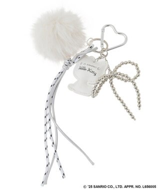 Green Parks キラキラファーチャーム White