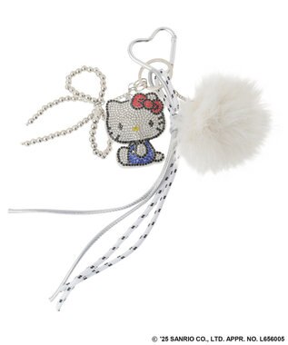 Green Parks キラキラファーチャーム White