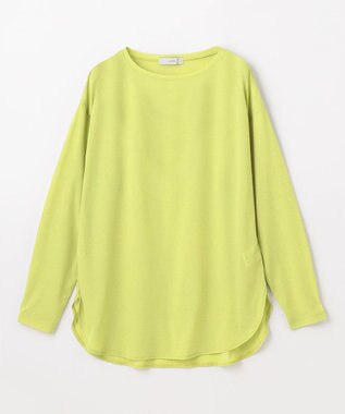 ANY シア―ラウンドネックTシャツ アップルグリーン