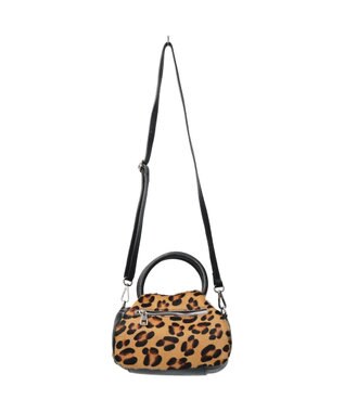 INTER-CHAUSSURES 【ANDREA CARDONE ITALI】異素材コンビハンドバッグ マルチコンビ