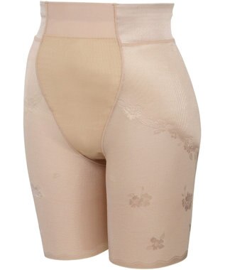 Wing ガードル 【ハミデンヌ】 ウエストのハミ肉すっきりカバー ロング丈 KQ2785 ウイング／ワコール シナモンブラウン