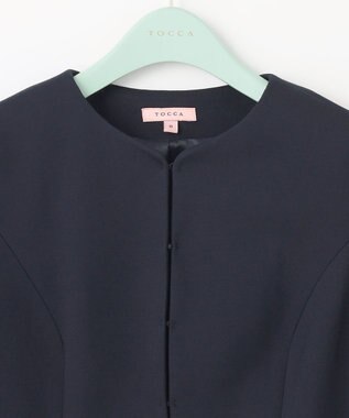TOCCA 【消臭＆洗える】LUCE ジャケット ネイビー系
