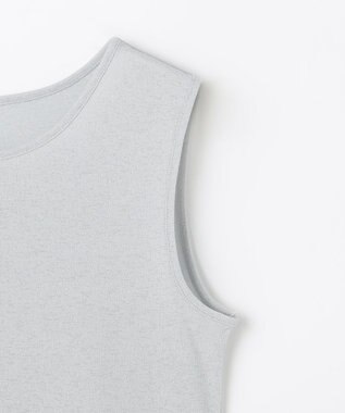 ANY L 【2SET】ツインセットヘンリーネックタンクトップ ブルー×グレー