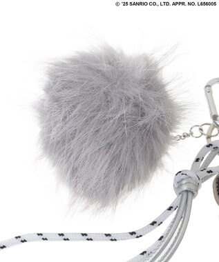 Green Parks キラキラファーチャーム Gray