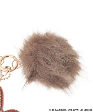 Green Parks キラキラファーチャーム Brown