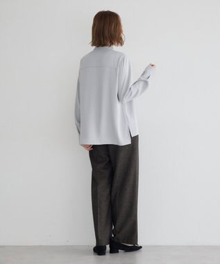 YECCA VECCA 2wayレース襟ブラウス Off White