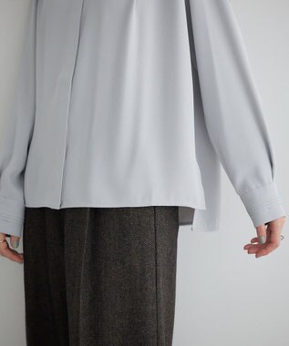 YECCA VECCA 2wayレース襟ブラウス Off White