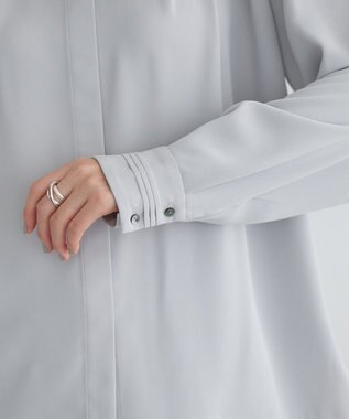 YECCA VECCA 2wayレース襟ブラウス Off White