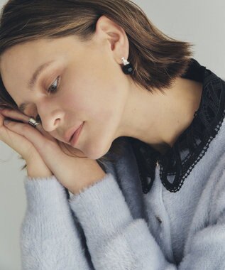 YECCA VECCA 2wayレース襟ブラウス Off White