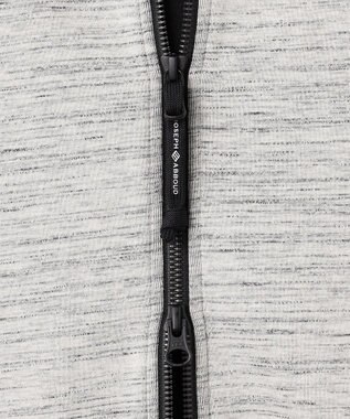 JOSEPH ABBOUD MOUNTAIN 【軽量/ソフト】ソフトダンボールニットジップパーカー ライトグレー系