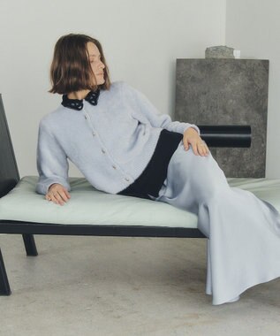 YECCA VECCA 2wayレース襟ブラウス Off White