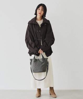 russet 《WEB限定》コーデュラナイロン2WAYミニトートバッグ(CE-1673-WEB) Gray