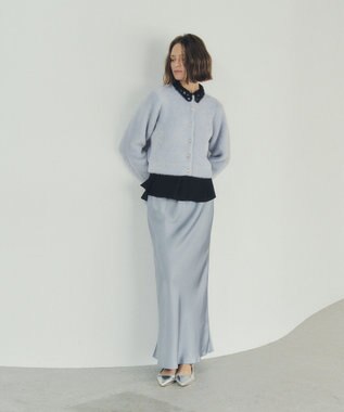 YECCA VECCA 2wayレース襟ブラウス Off White