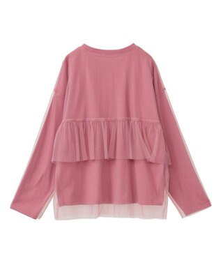 Green Parks ・ＥＬＥＮＣＡＲＥ　ＤＵＥ　チュールレイヤードロンＴＥＥ Pink