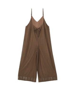 AMERICAN HOLIC 【先行予約】レースキャミサロペット Mocha