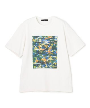 JOSEPH HOMME 【新柄】インプレッションアートＴ　クルーネックTシャツ オレンジ系3
