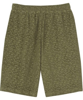 WACOAL MEN WEB限定　ルームウェア　半袖　ひざ上丈　綿混（本体）　前閉じ　/ブロス　GH3301 オリーブ