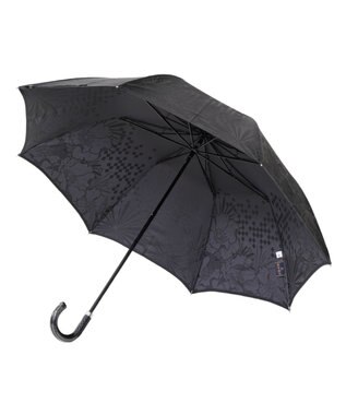 槇田商店 monotone 花 ブラック 折りたたみ傘 クロ
