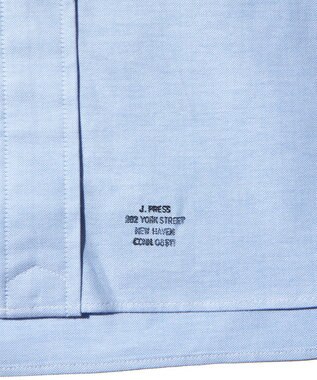 J.PRESS MEN 【J.PRESS ORIGINALS】GRFFITI B.D. OXFORD SHIRT / BAGGY FIT サックスブルー系