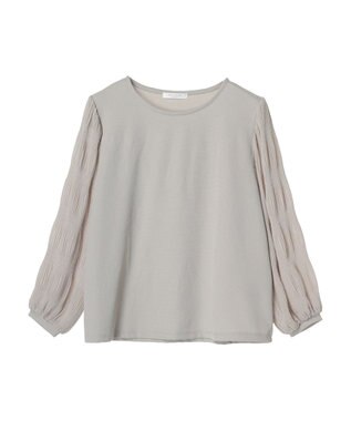 Green Parks マジョリカスリーブカットプルオーバー Light Gray
