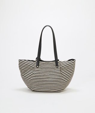 TOPKAPI 【TREASURE TOPKAPI】ロングハンドル タック カゴバッグ ブラック