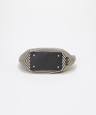 TOPKAPI 【TREASURE TOPKAPI】ロングハンドル タック カゴバッグ ブラック