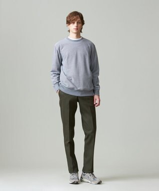 J.PRESS MEN ピースダイ トリコチンストレッチパンツ カーキ系