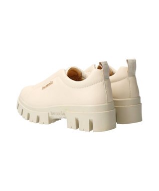 INTER-CHAUSSURES 【BUSSOLA】厚底スリッポンシューズ ライトベージュ