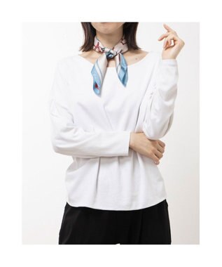 UNBILLION カカトゥ kakatoo / ベルト柄配色シルクスカーフ レッド