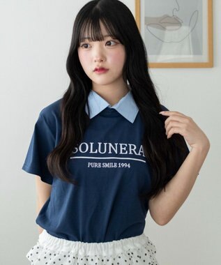 WEGO シャツドッキング刺繍T