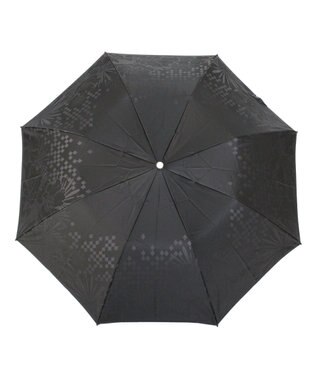 槇田商店 monotone 花 ブラック 折りたたみ傘 クロ