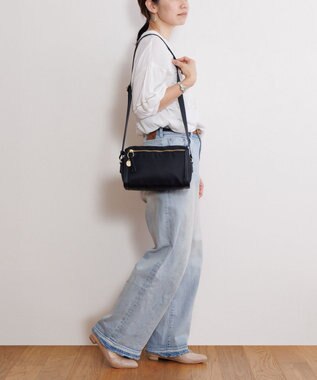 ACE BAGS & LUGGAGE HAyU × ace.  ユッカ ショルダーバッグ 17832 ブラック