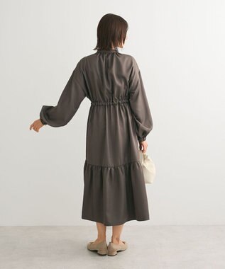 Green Parks ・ＥＬＥＮＣＡＲＥ　ＤＵＥ　イロイロ釦ワンピース Charcoal Gray