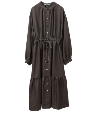 Green Parks ・ＥＬＥＮＣＡＲＥ　ＤＵＥ　イロイロ釦ワンピース Charcoal Gray